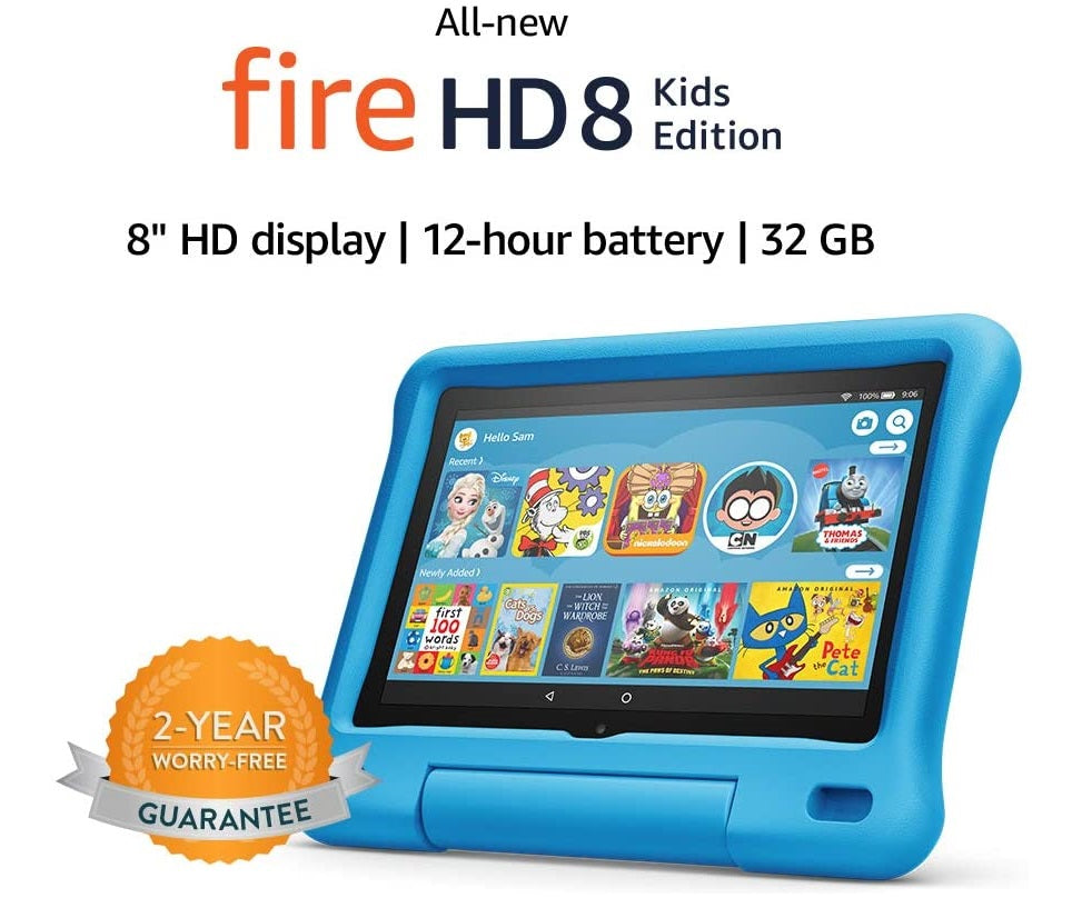 Amazon – Fire HD 8 Kids Edition tablet, 8″ HD display, 32 GB – $69.99 (reg. $139.99)