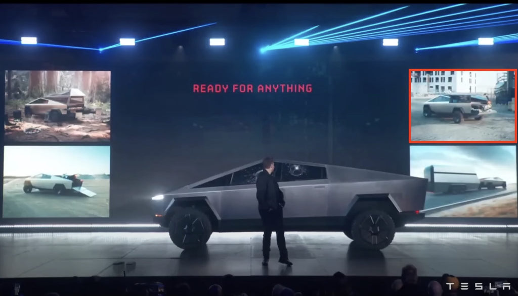 Tesla Cybertruck accessories steal the show at lithium refinery event