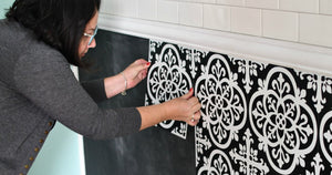 We Installed This Peel & Stick Tile for Just $50 and Love the Results!