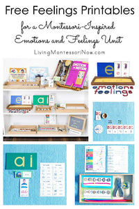 Free Montessori-Inspired Emotions and Feelings Activities Using Free Printables