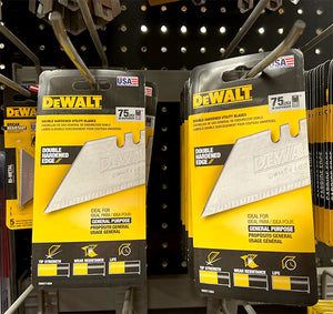 Dewalt Updated Their Utility Knife Blade Retail Packaging