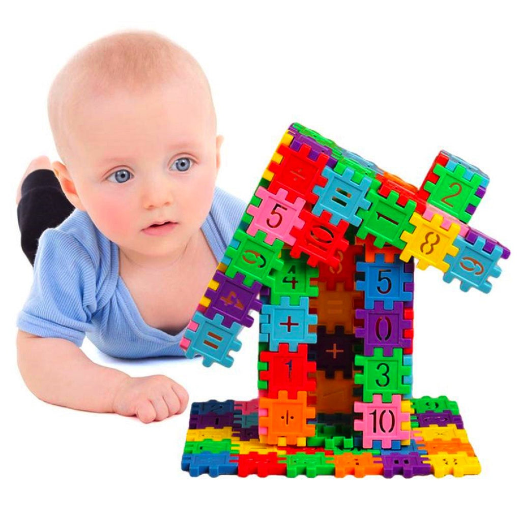 80-Piece Mini Educational Kids Toy Blocks Set only $9.90