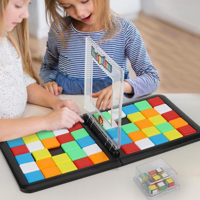 3D Educational Puzzle Block Game