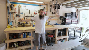 Trying to turn my garage into a functional workspace / workshop