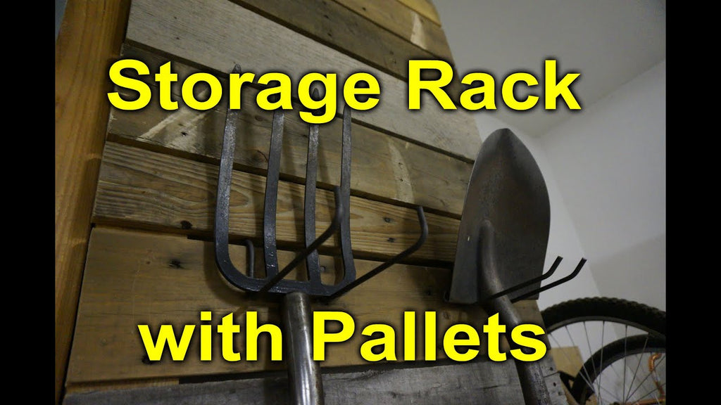 Pallet storage rack for the garage - Modular and Easy DIY by homesteadonomics (6 years ago)