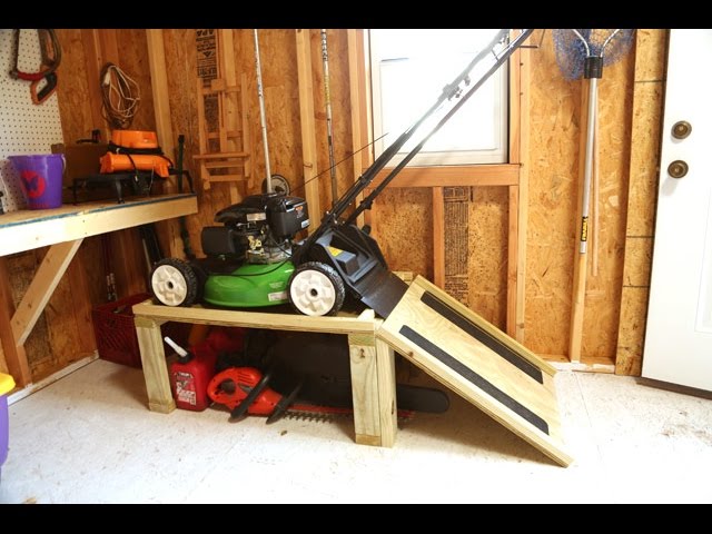 Storage Caddy for Lawn Mower and Yard Tools by Checking In With Chelsea (4 years ago)