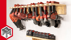 Cordless Drill and Tool Storage Rack - Shop Organization by Make Build Modify (7 months ago)
