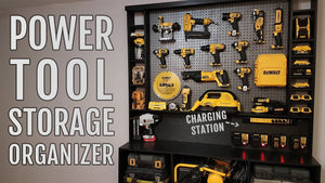 Let's build this awesome power tool wall storage system