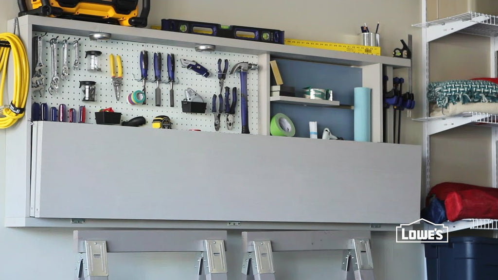 Garage Workbench and Tool Storage by Lowe's Home Improvement (6 years ago)