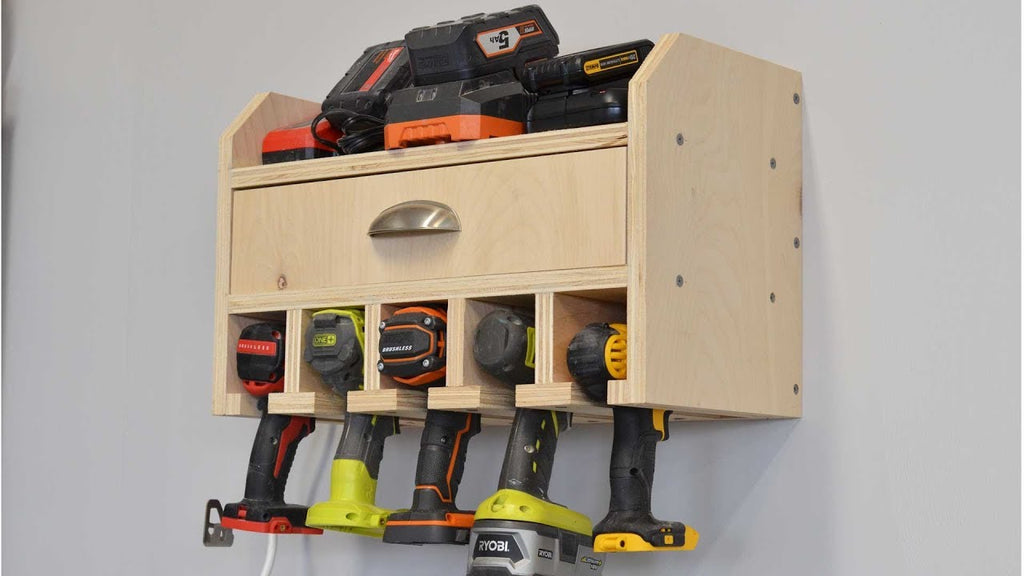 Build a Cordless Drill Charge Station and Tool Organizer by Hertoolbelt (3 years ago)