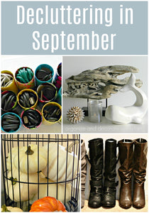 Decluttering in September