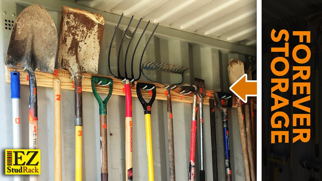 You can now organize your garden tools once and keep them organized