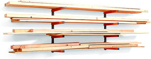 Bora Portamate Wall-Mounted Lumber Rack