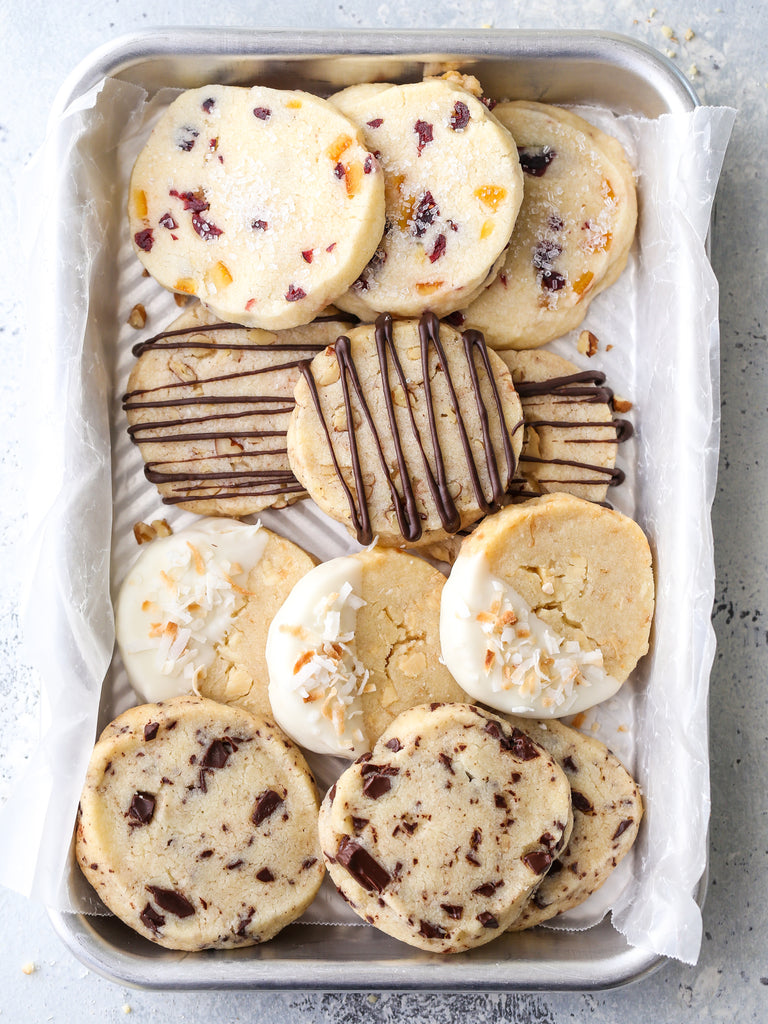 This is the BEST recipe for buttery shortbread cookies, made even better with 4 delicious flavor variations!