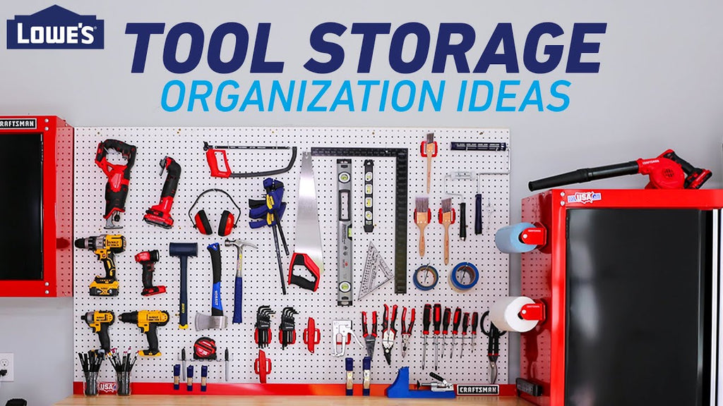 TOOL STORAGE | Storage and Organization Solutions by Lowe's Home Improvement (11 months ago)
