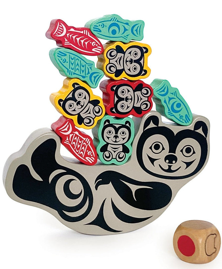 Native Northwest Game - Balancing Bear & Cub