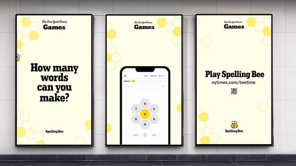 New York Times Releases ‘Spelling Bee’ Campaign To Help Needy Children Learn