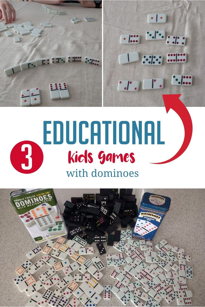 3 Fun Educational Kids Games with Dominoes