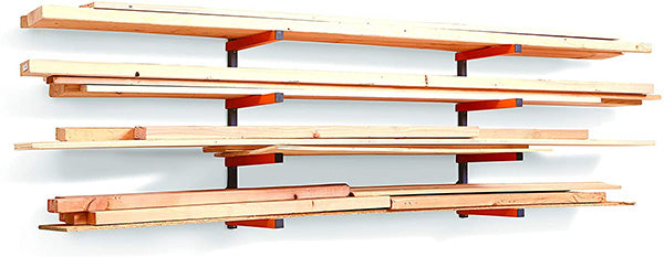Bora 4-Tier Wall-Mounted Lumber Rack is on Sale Today (5/27/21)