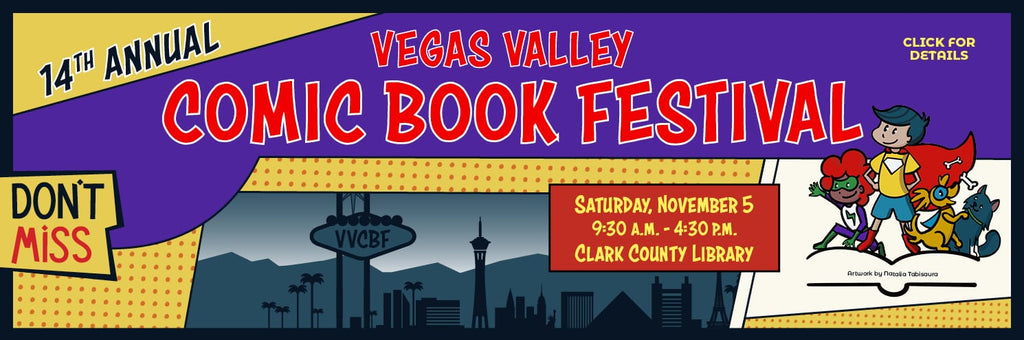 Vegas Valley Comic Book Festival Welcomes Spencer Brinkerhoff III