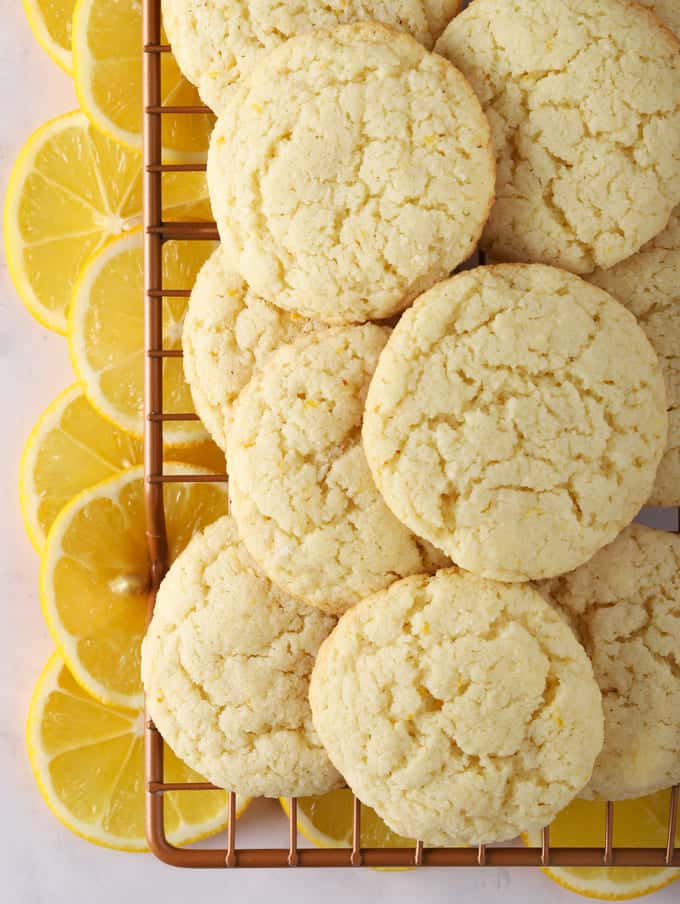 Lemon Almond Flour Cookies
