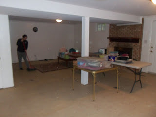 Basement Make Over