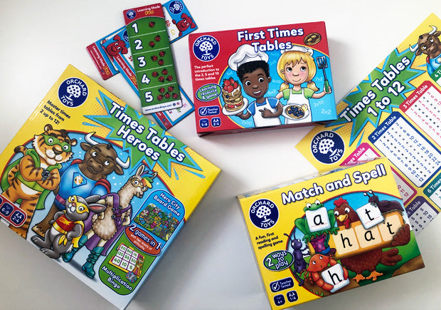 Back to School with Orchard Toys Educational Games