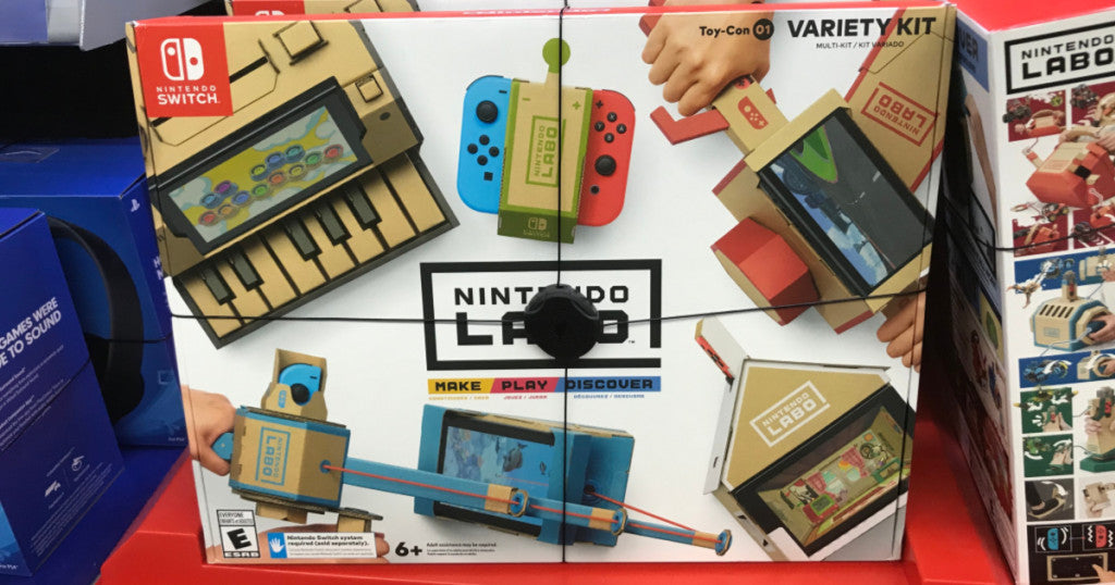 Nintendo Labo Toy-Con Kits for Nintendo Switch Only $19.99 on Target.com (Regularly $40+)