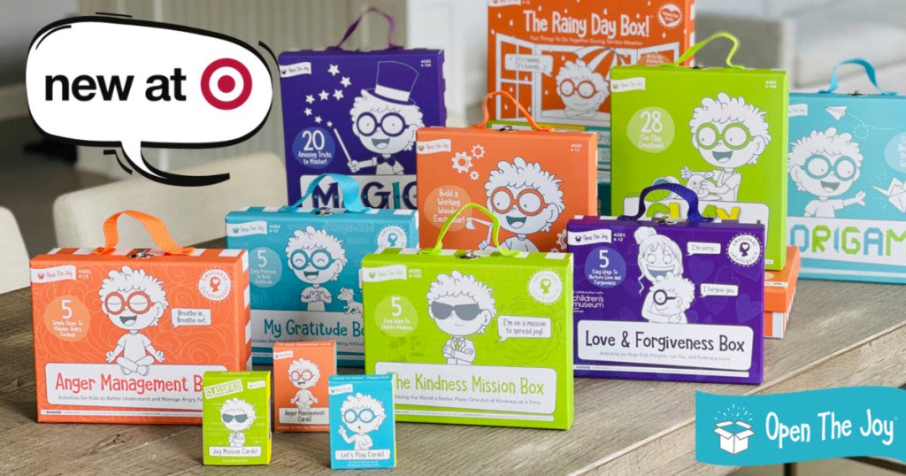Target’s New Open the Joy Collection Helps Kids Develop Emotional Intelligence