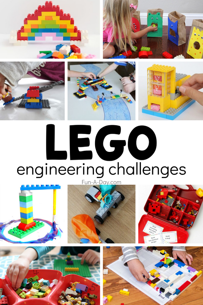 Lego Engineering Challenges to Inspire the Kids