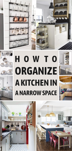 How to Organize a Kitchen in a Narrow Space