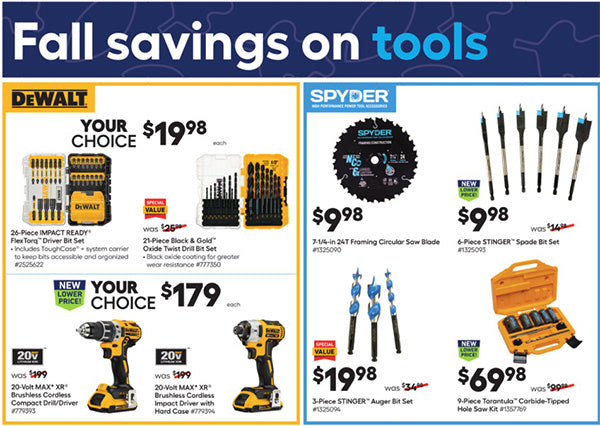 Lowe’s Labor Day Tool Deals 2021