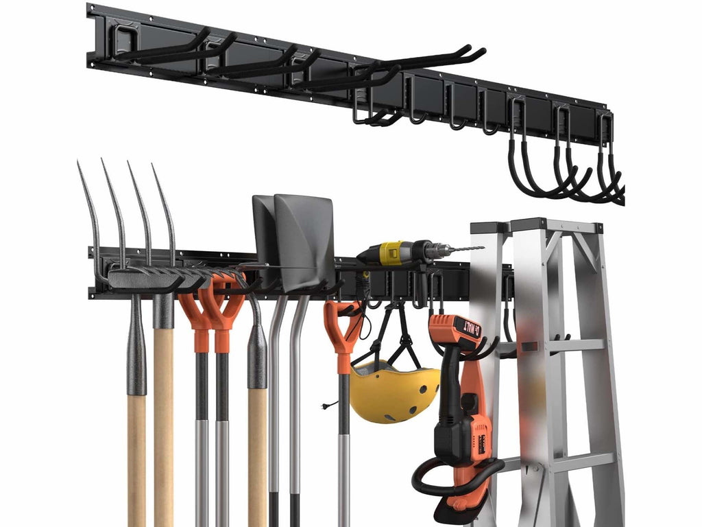 Gatsowm Wall-Mounted Garage Tool Storage Rack