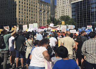 Mayor Adams Ed Budget Crisis - City takes multiple hit(s) in court, Successful Rally at Foley Sq, UFT Officialdom makes token showing