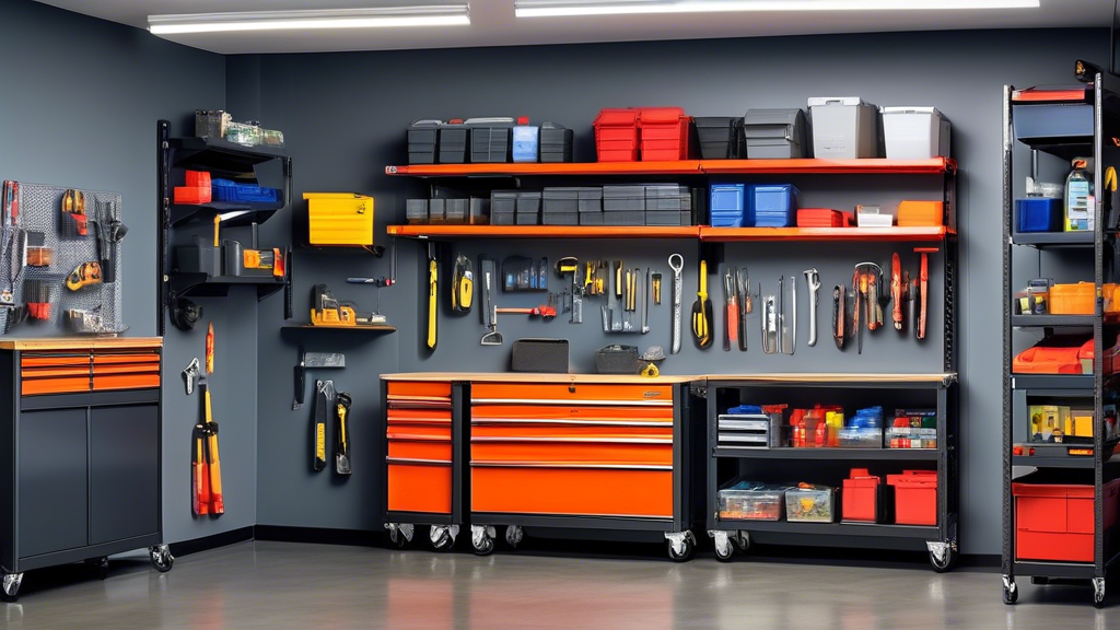 Versatile Storage: Adjustable Garage Shelving