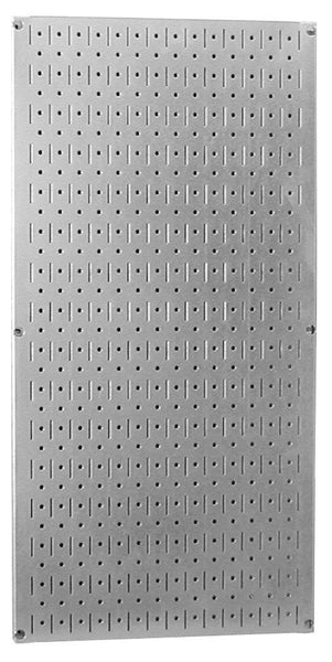 Wall Control 30-GP-3216 GV 32" x 16" Galvanized Metal Pegboard Tool Board Panel