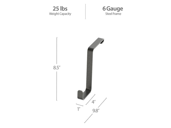 Top newage products versarac gray 10 piece accessory kit garage overheads 40202