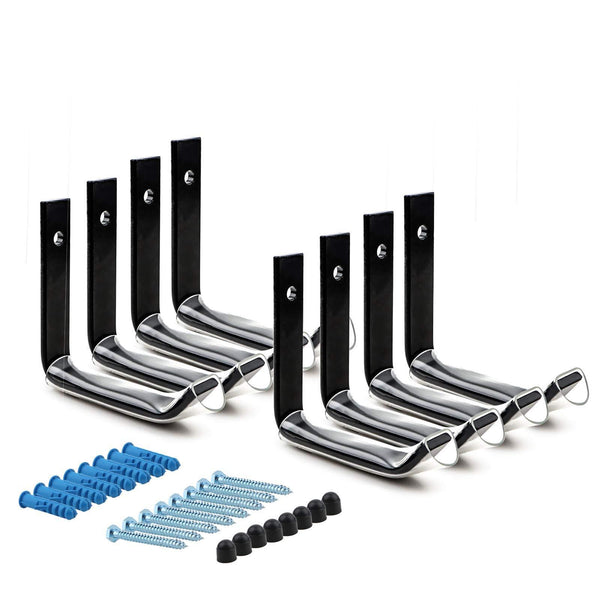 Purchase spurtar tire hanger rack 8 pcs of tire storage wall mount for garage and shed with screw
