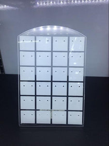 Factory Sale Plastic Earrings Display Stand or Convenient Jewelry Holder Show Case Tool Rack Organizer